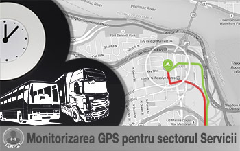 Monitorizarea GPS pentru sectorul Servicii