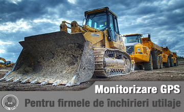 Cum ajută monitorizarea GPS firmele de închirieri utilaje